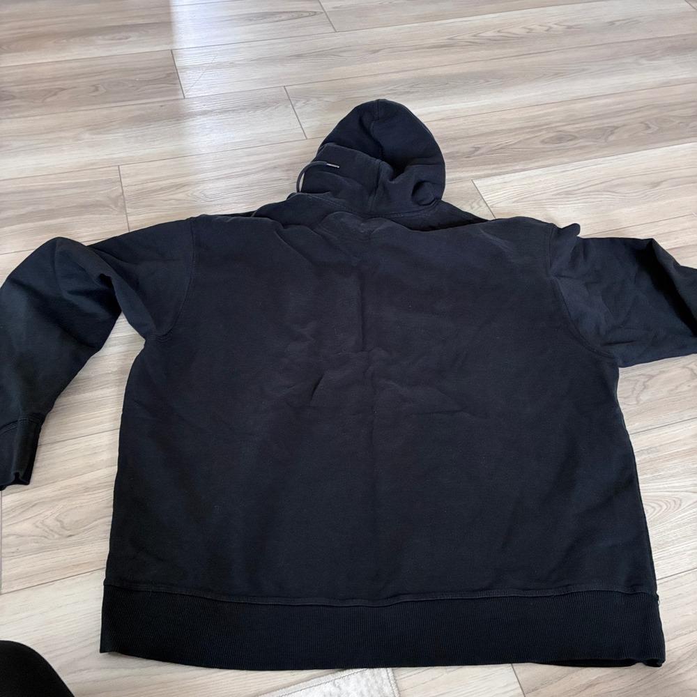 Champion Mens Black Pullover Hoodie Sweatshirt Size 2XL Authentic Athleticwear - Picture 4 of 4